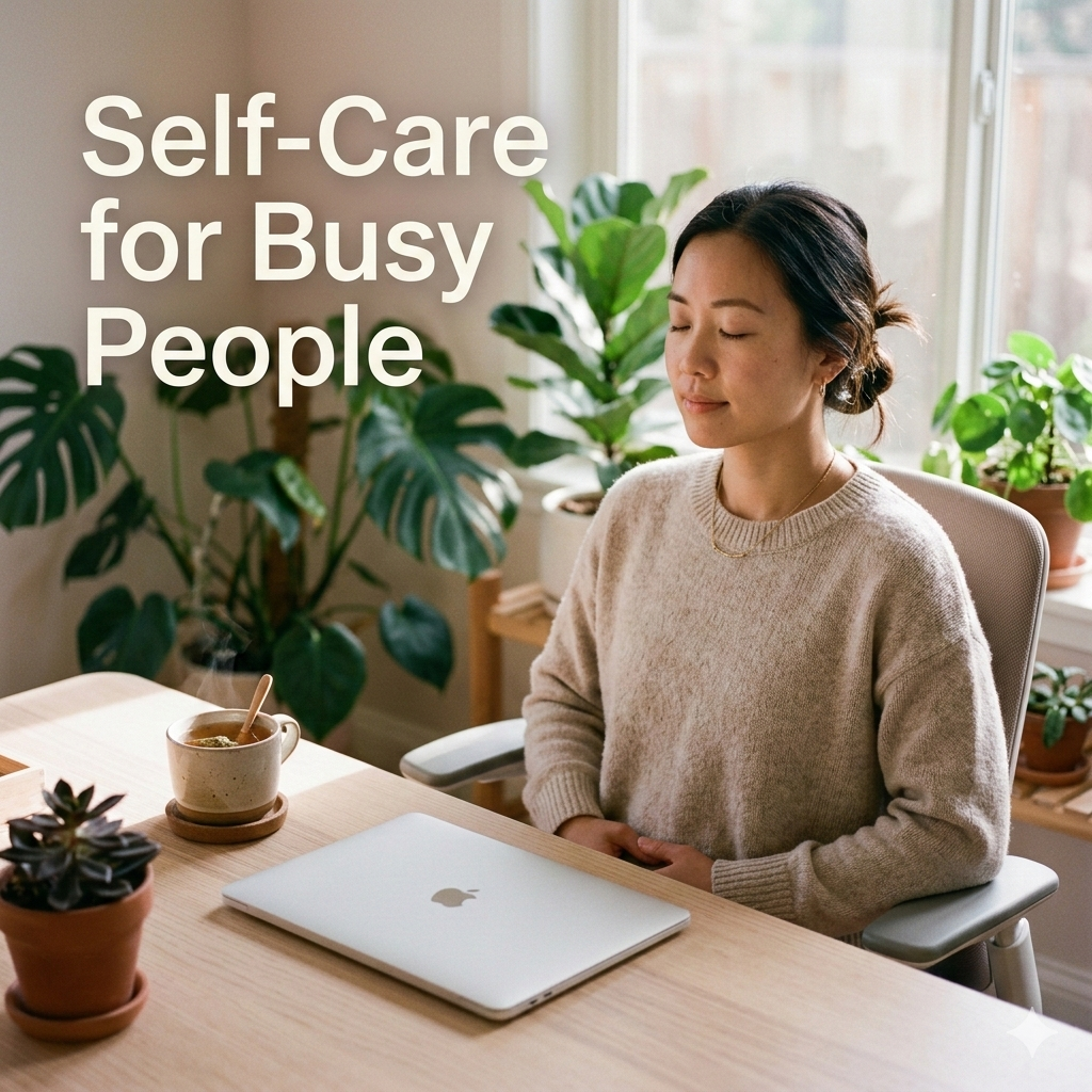 self-care for busy people